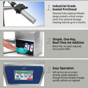 Originele LINX 8940 Continue Inkjetprinter Linx 8900 8840 7900 5900 Cij Industriële Inkjet Codeermachine Gloednieuw Gebruikt - Product Image 3