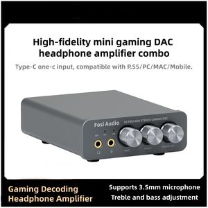 Amplificateur de casque K5PRO DAC, <span class=keywords><strong>carte</strong></span> <span class=keywords><strong>son</strong></span> <span class=keywords><strong>externe</strong></span> d'ordinateur, amplificateur de casque de décodage de jeu de bureau - Product Image 2