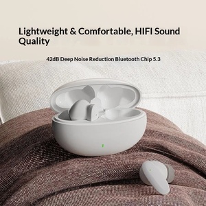 Écouteurs sans fil Bluetooth compatibles, mini, confortables à porter, qualité sonore HiFi avec basses profondes - Product Image 4