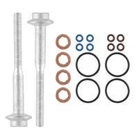 Boquilla de inyector de combustible diésel, junta de cobre, Kit de sello de junta tórica WHT000884 para VW Golf Caddy Polo Audi A1 A3 Skoda Seat 1,6 3,0 TDi