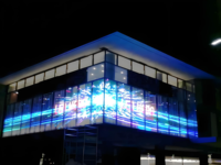 Écran LED transparent BOE P3.91, panneaux d'affichage en verre pour intérieur et extérieur, Full HD HDR 1000, lisible en plein soleil, garantie 1 an