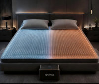 Surmatelas rafraîchissant avec circulation d'eau et système de contrôle intelligent de la température pour les personnes qui ont chaud la nuit et pour un meilleur sommeil
