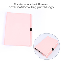 Housse de livre minimaliste en cuir PU, design simple, personnalisable, protection pour livres, organiseur pour Bibles, fournitures de bureau et scolaires