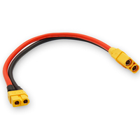 Câble adaptateur de connecteur RC mâle femelle XT60 vers XT90 personnalisé pour batterie RC Lipo