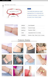 กำไลมือแพทย์พยาบาลโยคะรูปหัวใจโอมโอห์มทำจากสเตนเลสสตีล18K สีทอง Hamsa - Product Image 6