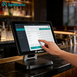 <span class=keywords><strong>Terminal</strong></span> <span class=keywords><strong>de</strong></span> point <span class=keywords><strong>de</strong></span> vente à écran unique Windows 15,6 pouces, tactile et facile à utiliser, pour caisse enregistreuse <span class=keywords><strong>de</strong></span> magasin <span class=keywords><strong>de</strong></span> détail, <span class=keywords><strong>paiement</strong></span> rapide - Product Image 6