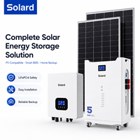 Batterie solaire LiFePO4 100Ah 5kWh, 15 unités en connexion parallèle, garantie 10 ans, 8000 cycles, directement de l'usine, pour appartement