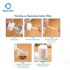 8mm miếng bọt biển Refill Sticks tạo độ ẩm lọc Wick tạo độ ẩm lọc thay thế cho xách tay cá nhân USB powered Mini độ ẩm - Product Image 6