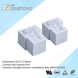 Relé de Potencia de 12V 40A 4 Pines, Tipo PCB, Sellado, Normalmente Abierto - Product Image 6