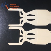 Plaque en céramique d'alumine 99% Al2O3 pour bras de ventouse à vide |   Pièces en céramique de précision usinées par CNC