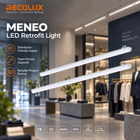 Kit de conversion LED magnétique pour luminaires commerciaux existants, module linéaire à puissance et température de couleur (CCT) réglables