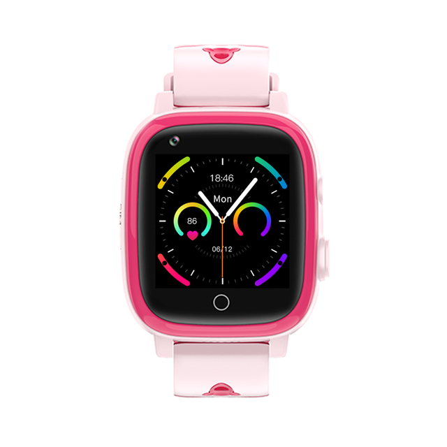 Girls Smart Watch 2024 4G IP67 Waterproof GPS Tracker with Android & IOS Support 1.3" IPS Screen up to 4 Days Battery Life