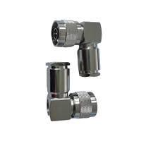 Connecteur coaxial N-JW7 de classe supérieure connecteur N mâle à angle droit pour câbles RG8 RG213