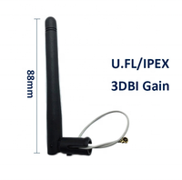 Antenne professionnelle personnalisée 2-9dbi Antenne Wifi 5GHz longue portée de 500 mètres avec polarisation verticale et impédance 50 Ohm