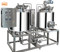 Machine de fabrication de bière artisanale 300L 500L réservoir de brassage tout en un équipement de brasserie de bière à vendre