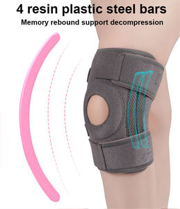 Nouvelle conception de logo, genouillère de sport, genouillère élastique épaisse pour la course, protection complète, genouillère de soutien, genouillères pour adultes - Product Image 1