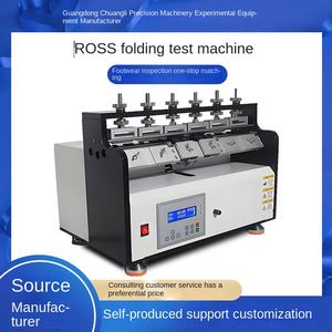 ROSS Hochpräzise Faltwiderstands- und Biegebelastungsprüfmaschine für Gummi-PUEVA-Sohlenmaterial mit Anpassbarer Unterstützung - Product Image 4