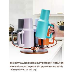 Organizador Giratorio para Botellas de Agua, para Vasos Stanley, Organizador Versátil para Vasos Yeti, Almacenamiento Simple y Moderno para la Cocina - Product Image 4