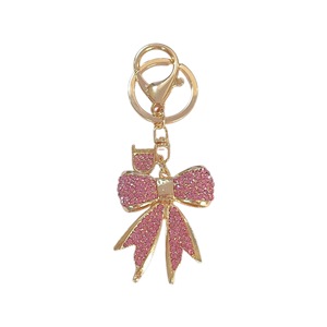 Portachiavi Professionale Stile Coreano con Lettera D in Strass e Fiocco, Accessorio per Chiavi Auto, Accessorio per Borsa, Ciondolo Regalo - Product Image 6