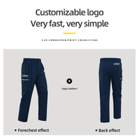 Pantalon de travail confortable et respirant avec logo personnalisé, pantalon de chantier, pantalon de travail pour hommes