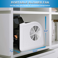 Industrieller tragbarer Hochdruck-Luftentfeuchter 130W, kommerzieller Teppichtrockner, Bodenluftbeweger, Trockenreinigung, bester Teppichtrocknungsventilator