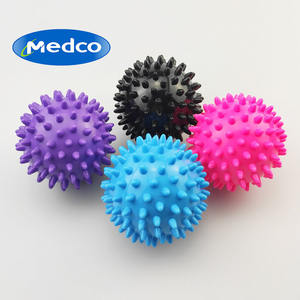 Pelota de masaje azul de 7.5cm, inflable de PVC, para fitness, terapia de pies, yoga, estiramiento, recuperación, uso unisex - Product Image 5