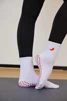 Chaussettes de yoga et de pilates personnalisées POPSOX pour femmes, en tricot antidérapant, avec tissu respirant à séchage rapide et logo personnalisé