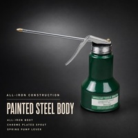 Lance-huile haute pression portatif pour moteur : lubrifie l'huile d'alimentation et le réservoir du pistolet pulvérisateur