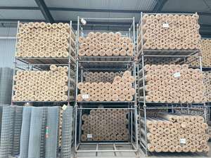 Yüksek sınıf kaynaklı tel örgü 1 ''x 1'' kare delik galvanizli çelik rulo çit kafesleri bahçeleri inşaat endüstriyel uygulamalar - Product Image 5