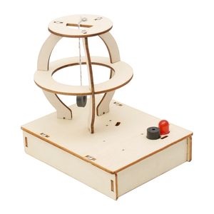 OKYN-G5697 Modèle en bois éducatif STEM de détecteur d'alerte de tremblement de terre à monter soi-même pour enfants - Product Image 2