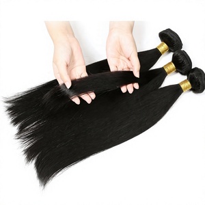 Lots de Cheveux Remy de Haute Qualité en Gros, 100% Cheveux Indiens Bruts Vierges à Cuticules Alignées, Longueur 20 pouces, 100g, NANDEE, Toutes Extensions de Cheveux - Product Image 1