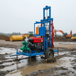 100m-200m Portable Automatic Mini Diesel Core Drilling <strong>Rig</strong> Essential Motor Component for Water Well for <strong>Mines</strong> - Product Image 4