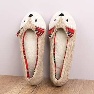 Alta calidad exquisita mano de obra señoras zapatos de dibujos animados al por mayor zapatos planos para el hogar - Product Image 6