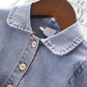 ชุดเดรสเด็กลายเสือดาวมีเข็มขัด, ชุดเดรสเจ้าหญิงสำหรับเด็กผู้หญิงเสื้อผ้าลำลอง - Product Image 5