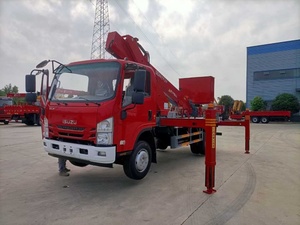 Véhicule de travail aérien ISUZU 4X2 18m, très demandé, avec nacelle isolée de 17m, machine de levage en stock - Product Image 3