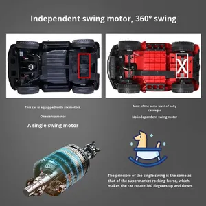 Mercedes-Benz Clase G, Auto Eléctrico para Niños, Tracción en las Cuatro Ruedas, Vehículo Todoterreno, <span class=keywords><strong>Control</strong></span> Remoto, Batería, Plástico, 3-6 Años - Product Image 4