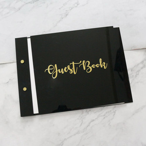 Nouveau Design Blanc et Noir Acrylique Invitation De Mariage Cadeau Or Miroir <span class=keywords><strong>Livre</strong></span> <span class=keywords><strong>D</strong></span>'or <span class=keywords><strong>Livre</strong></span> <span class=keywords><strong>D</strong></span>'or Dessin <span class=keywords><strong>Livre</strong></span> Avec Logo En Acrylique <span class=keywords><strong>D</strong></span>écoupé Au Laser - Product Image 3