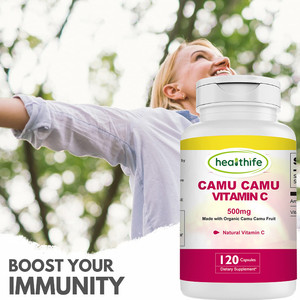 Suplemen Healththife OEM Bubuk Buah Camu Camu 500Mg <span class=keywords><strong>1000Mg</strong></span> Kapsul <span class=keywords><strong>Vitamin</strong></span> <span class=keywords><strong>C</strong></span> - Product Image 2