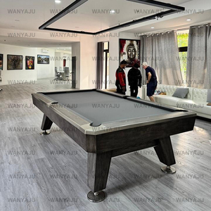 Mới Sang Trọng Tùy Chỉnh 7ft 8ft 9ft Tổng Thống Kim Cương Đen Pro AM Bàn Bida Với Chân Có Thể Điều Chỉnh - Product Image 4