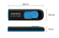 Unidad Flash USB Adata UV128 Original de 8 GB, 16 GB, 32 GB, 64 GB, 128 GB, Unidad de Memoria USB 3.2 Gen 1 de Alta Velocidad, Pendrive, Memoria USB