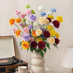 Flores Artificiales de Lila para Decoración de Bodas, Plástico y Tela Impermeables, Decoración del Hogar, Accesorios para Fotografía en Exteriores - Product Image 1