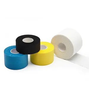 High Quality Waterproof Premium Adhesive Elastic Sport Tape Cotton Therapy 100%Cotton Athletic Zinc Oxide Glue Sports Tape