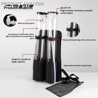 Distributeur portable de bière et de boissons pour grossistes, idéal pour les fêtes et les événements en extérieur
