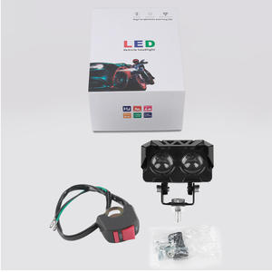 Lumière LED puissante ultra-lumineuse à faisceau haut et bas pour l'éclairage routier, phare avant étanche pour moto et vélo électrique - Product Image 5