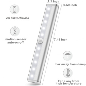 Cool White 10LED Battery Powered Lighting <b>Led</b> Motion <b>Sensor</b> Closet Cabinet <b>Light</b> - Product Image 4