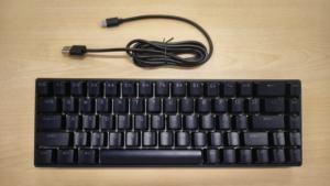 <span class=keywords><strong>Clavier</strong></span> de jeu mécanique filaire USB LED Keywin MK68, 61 touches, plug-and-play, petite taille, compatible OEM/ODM avec Windows/Mac - Product Image 4