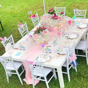 Ensemble Table et Chaises Enfants Sécurité Style Moderne Design Tendance pour Fête d'Anniversaire Bébé, Mobilier Hôtelier Moderne - Product Image 1
