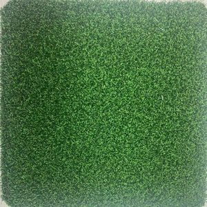 12mm hauteur de pile Sports de plein air tapis de gazon artificiel écologique Gym <span class=keywords><strong>pelouse</strong></span> résistant au feu Durable arrière-cour caoutchouc Football - Product Image 1