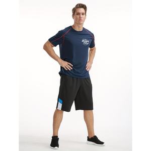 T-shirts de gym pour hommes vente en gros T-shirts confortables à col rond et coupe athlétique pour hommes - Product Image 6