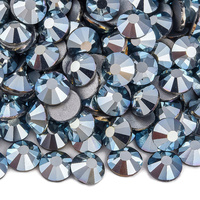 Cristales de Cristal Planos SS6 OLeeya, Piedras de Cristal Planas con Brillo, Sin Fijación en Caliente, para Creaciones DIY